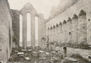 Cattedrale di Ardfert, fotografata da Robert French per il William Lawrence Photographic Studio, c.1880s